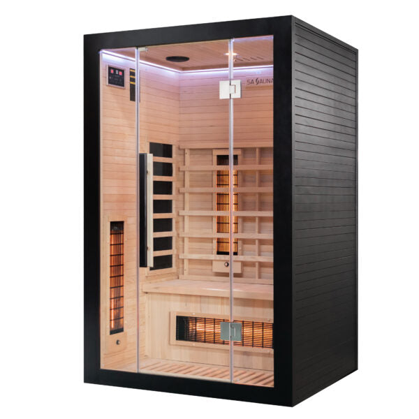 The Miracle Sauna UK-Lux: 2 Person Far Infrared Sauna - Premium Performance