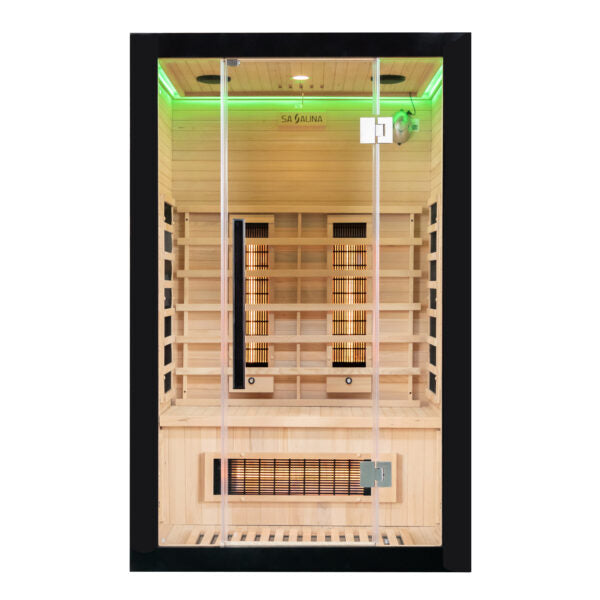 The Miracle Sauna UK-Lux: 2 Person Far Infrared Sauna - Premium Performance