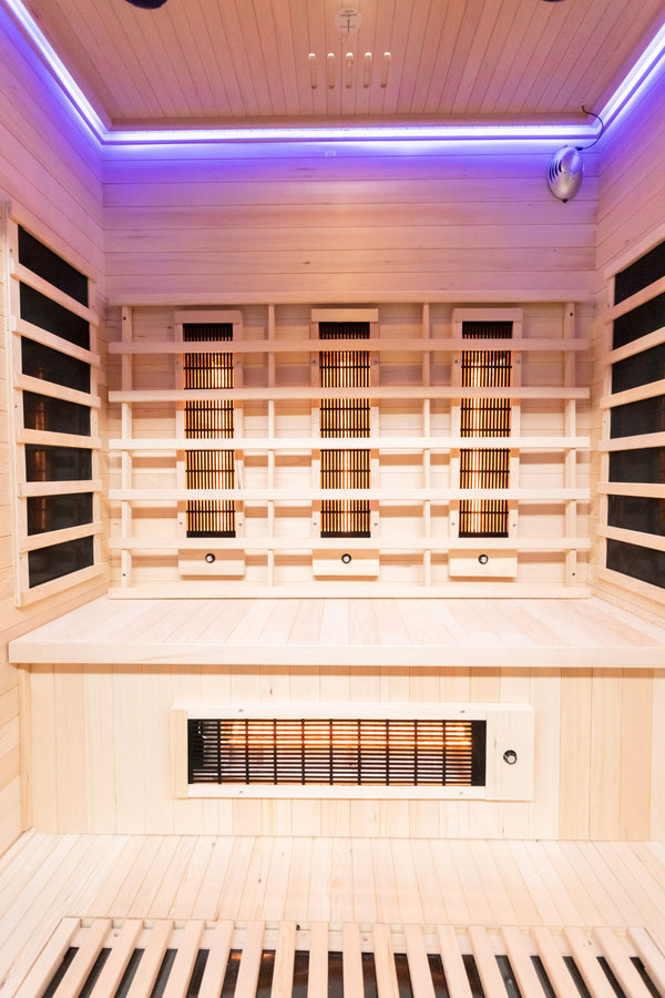 The Miracle Sauna UK-Lux: 3 Person Far Infrared Sauna - Premium Performance