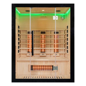 The Miracle Sauna UK-Lux: 3 Person Far Infrared Sauna - Premium Performance