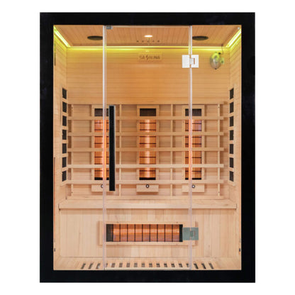 The Miracle Sauna UK-Lux: 3 Person Far Infrared Sauna