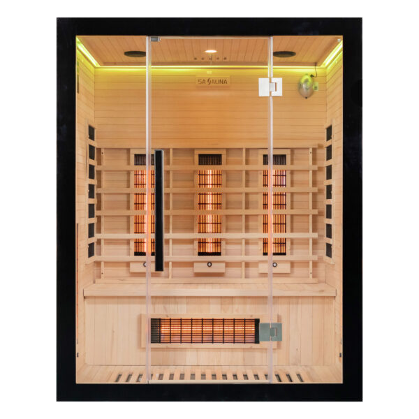 The Miracle Sauna UK-Lux: 3 Person Far Infrared Sauna - Premium Performance