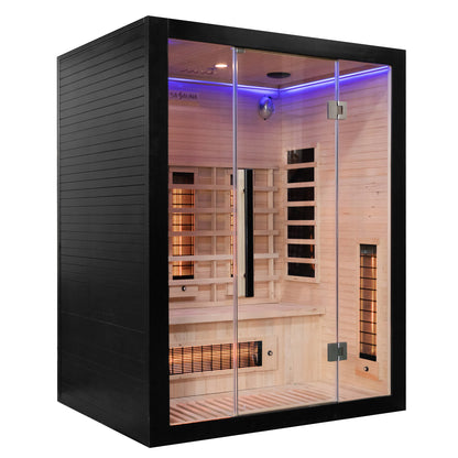 The Miracle Sauna UK-Lux: 3 Person Far Infrared Sauna