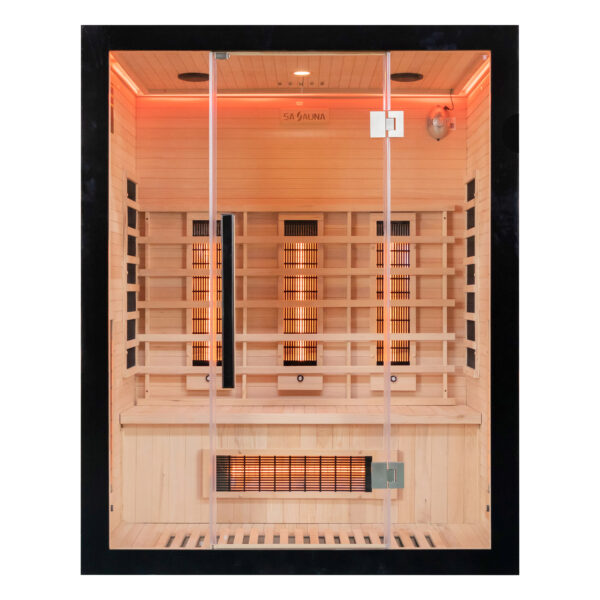 The Miracle Sauna UK-Lux: 3 Person Far Infrared Sauna - Premium Performance