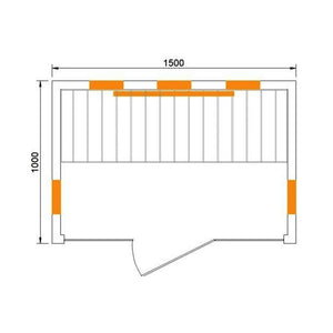 CenturaHeat 3 Person Infrared Light Indoor Sauna