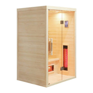 CenturaHeat Double 2 Person Far Infrared Indoor Sauna - Premium Performance