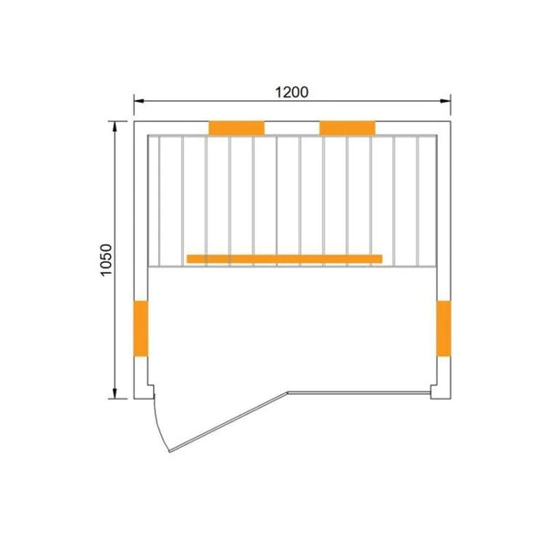 CenturaHeat Double 2 Person Glass Infrared Sauna - Premium Performance