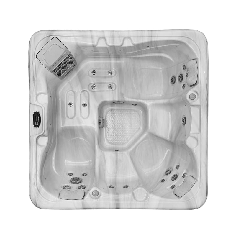 Palm Spas Luxury Hot Tub – 5 Seater with Twin Loungers