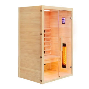 CenturaHeat Infrared Rejuvenation Double Indoor Sauna - Premium Performance